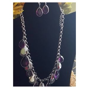 paparazzi Jewelry - Clique bait purple necklace paparazzi Jewelry - Clique bait purple necklace
